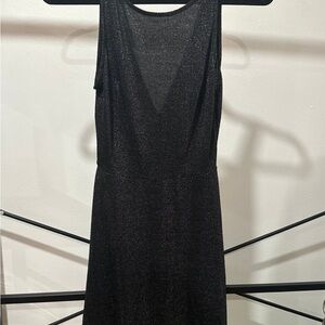 Elegant Black Sleeveless Dress